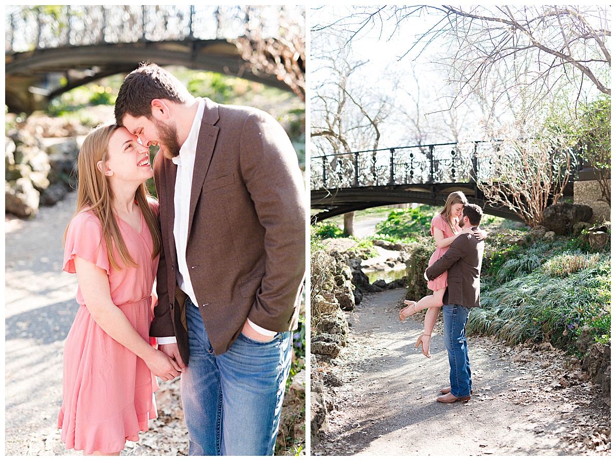 Bridge Engagement Photo